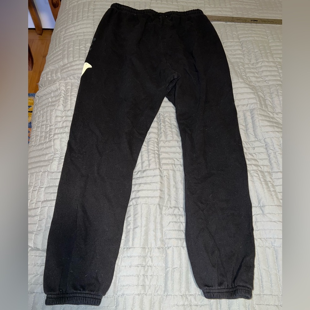 Freecity Life Nature Love Black Joggers with Cream Logo Size S - Picture 2 of 2